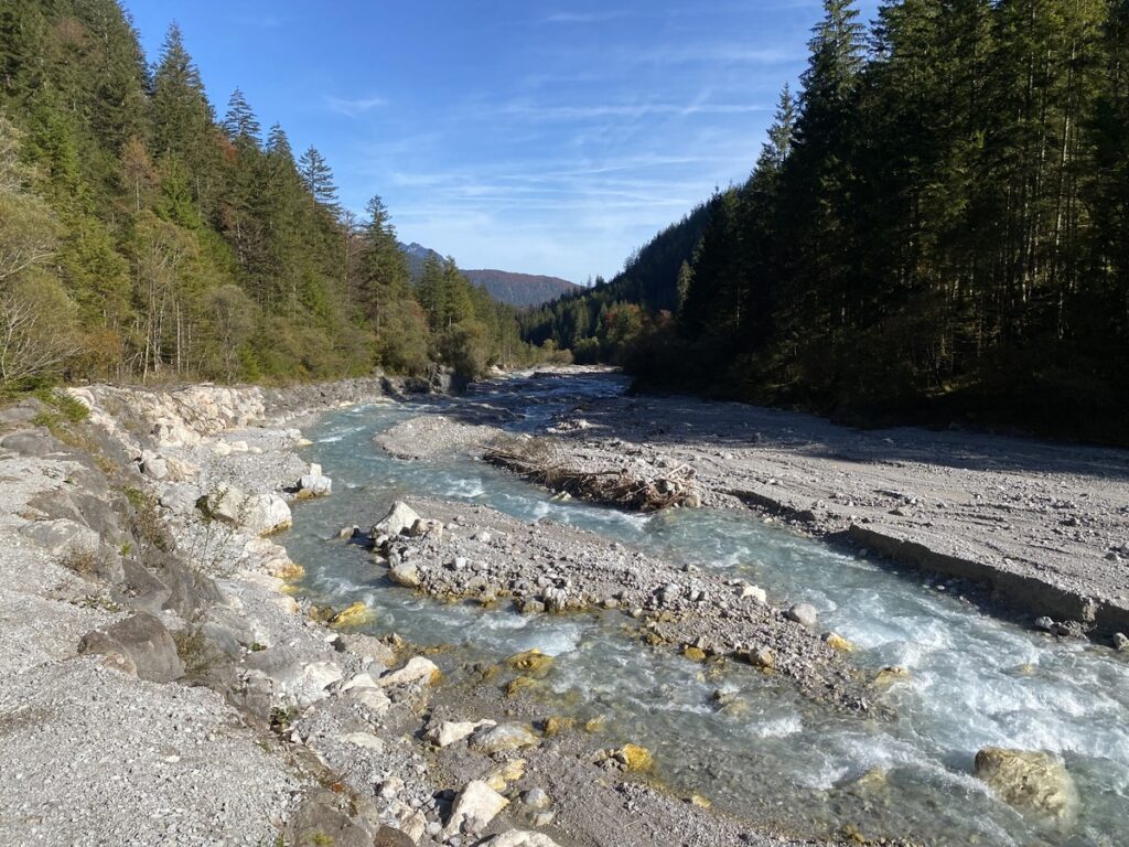 Fluss im Nationalpark Berchtesgaden