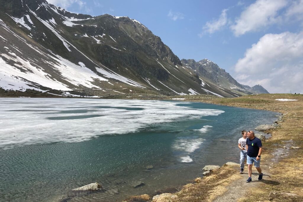 Schottensee am Flüelapass