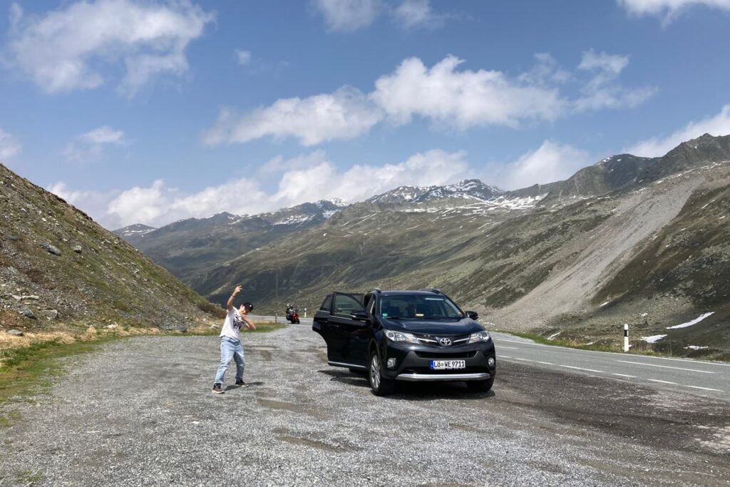 Flüelapass im Schweizer Nationalpark