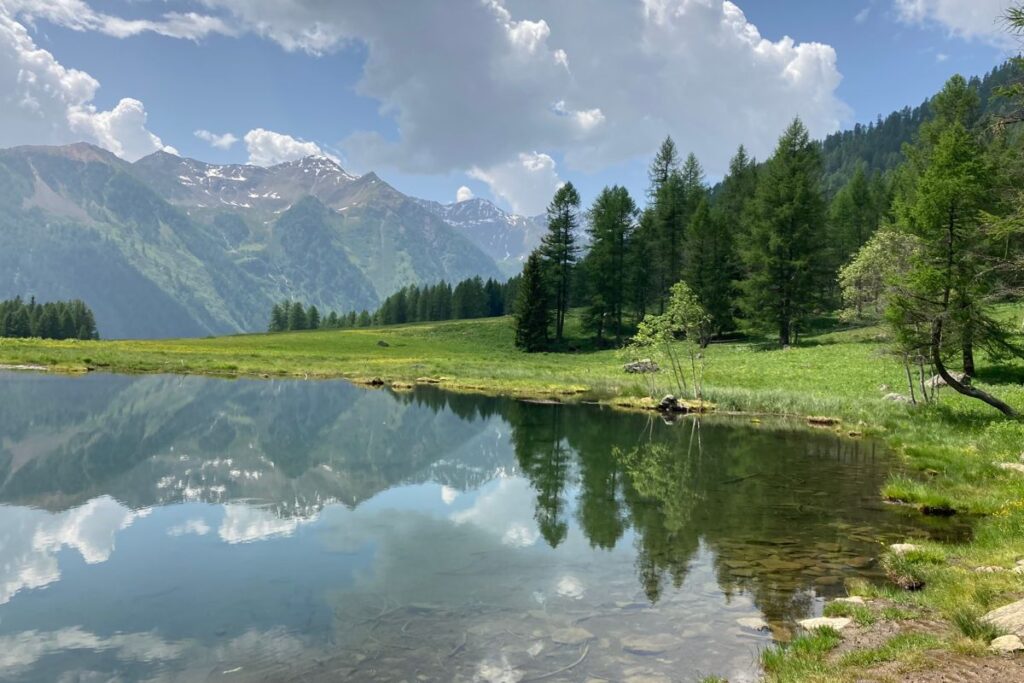 Lago Covel - kleiner Bergsee im Nationalpark Stilfser Joch