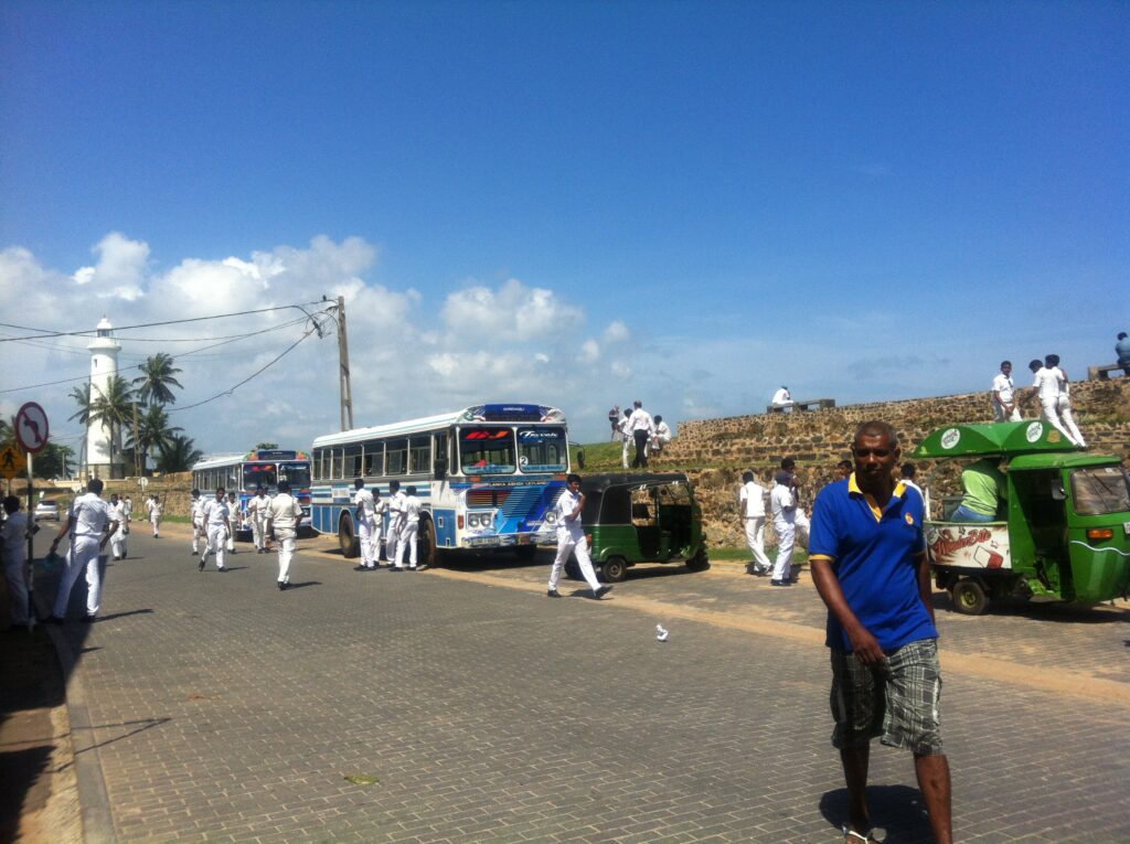Schüler in Galle auf Sri Lanka