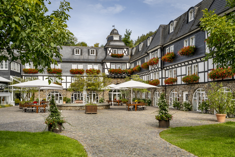 Idyllisches Fachwerk im Hotel Deimann in Schmallenberg