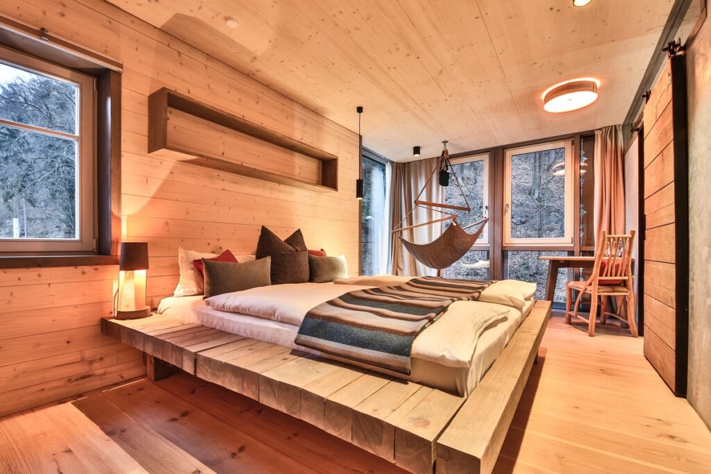 Zimmer in der Villa Waldfrieden in Schmilka