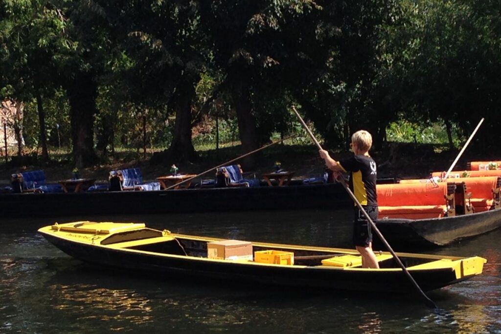 Postboot im Spreewald