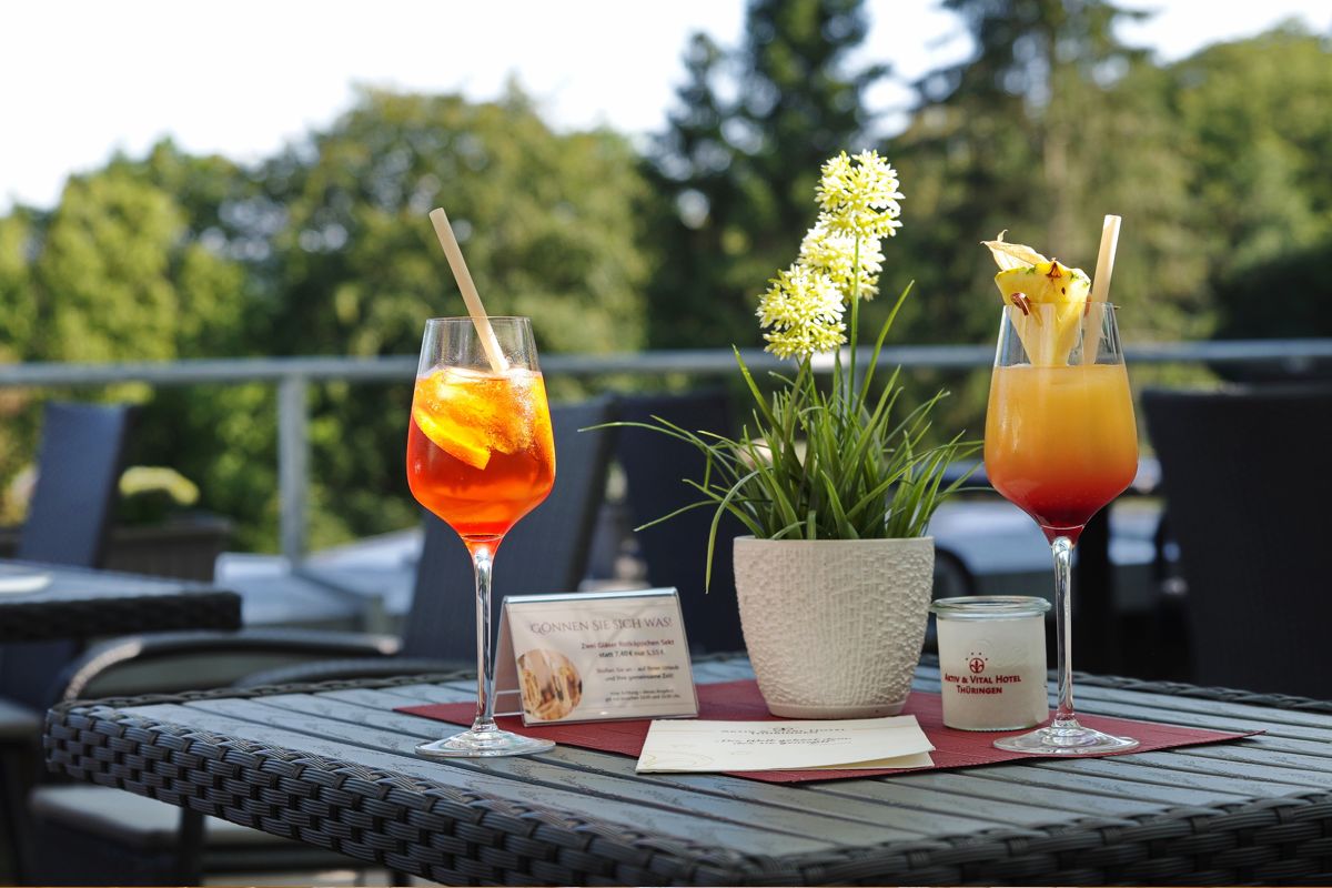 Wellness und Genuss im Thüringer Wald: Cocktails