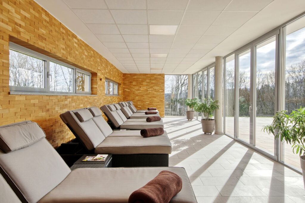 Ruhebereich: Wellnessurlaub im Thüringer Wald
