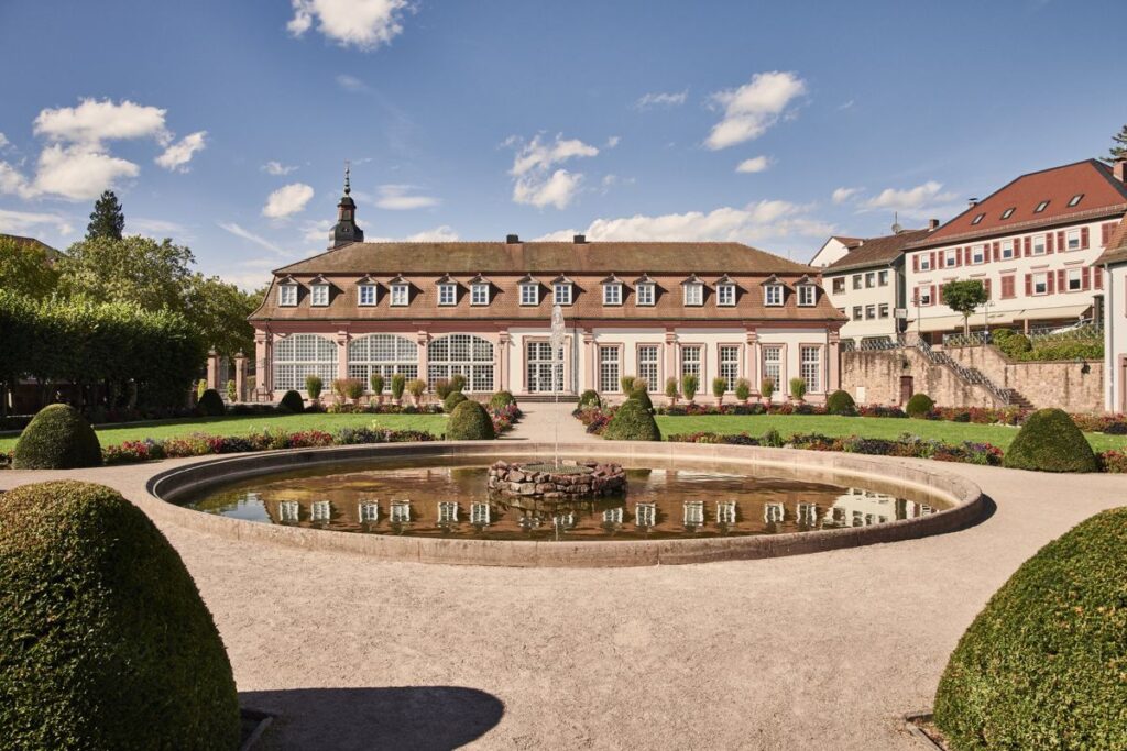 Schlossgarten in Erbach / Bergstraße-Odenwald, Hessen