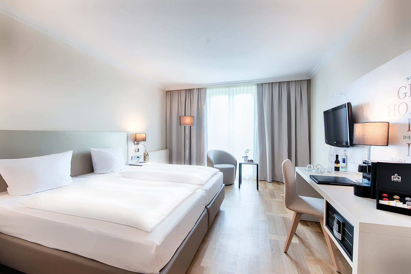 Deluxe Doppelzimmer im Welcome Hotel Bad Arolsen, modern und renoviert