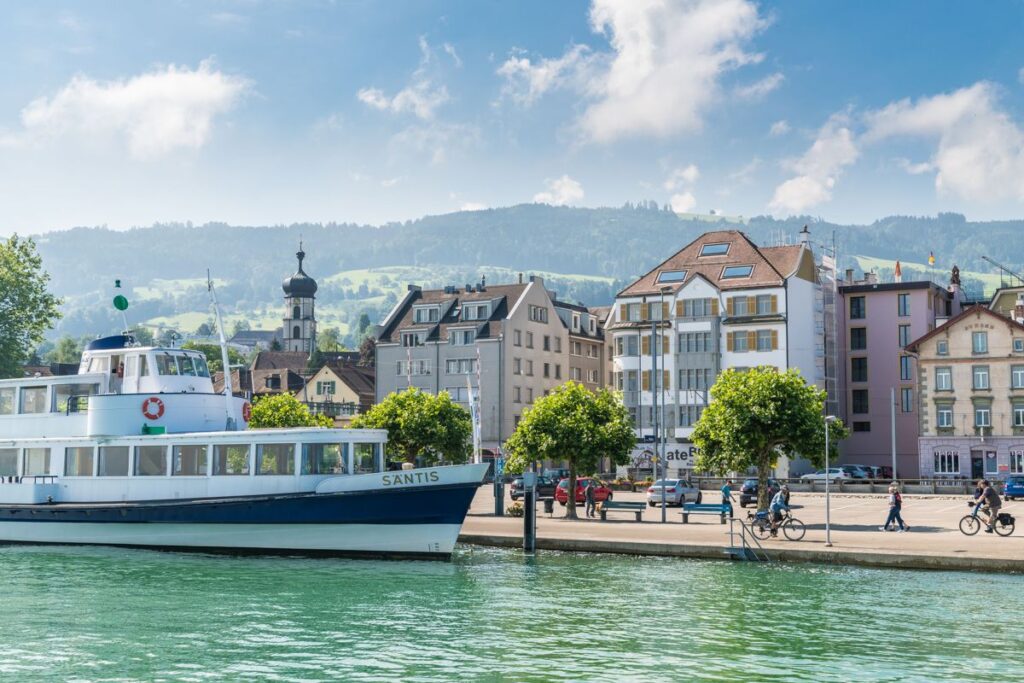 Kurzurlaub Bodensee: Rorschach Hafen